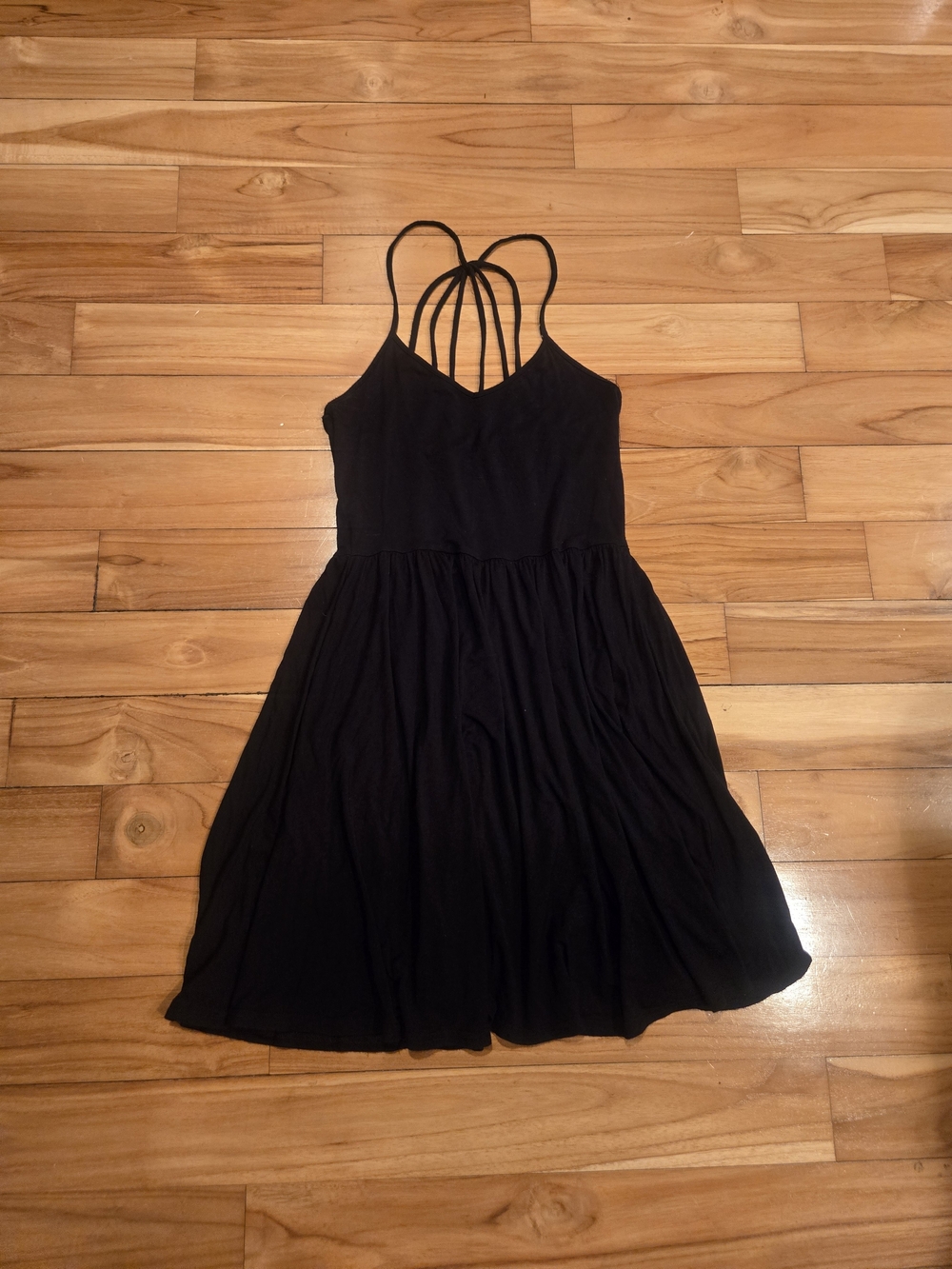Back Strappy Skater Dress
